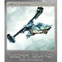 Military airplane (Foil)