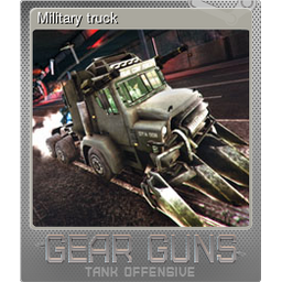 Military truck (Foil)