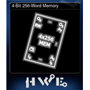 4-Bit 256-Word Memory