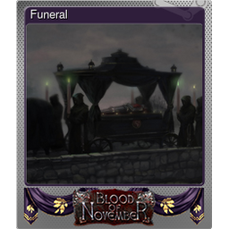 Funeral (Foil Trading Card)