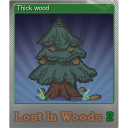 Thick wood (Foil)