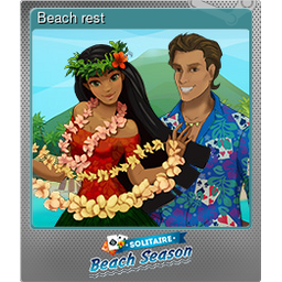 Beach rest (Foil Trading Card)