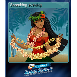 Scorching evening (Trading Card)