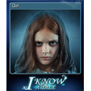 Girl (Trading Card)