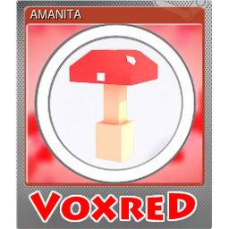 AMANITA (Foil Trading Card)