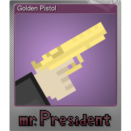Golden Pistol (Foil Trading Card)
