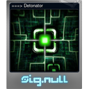 ===> Detonator (Foil)