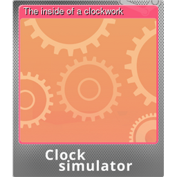 The inside of a clockwork (Foil)