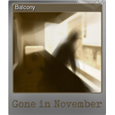 Balcony (Foil Trading Card)