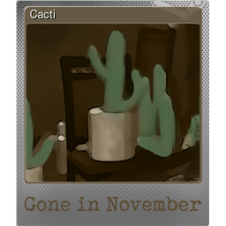 Cacti (Foil Trading Card)