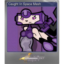 Caught In Space Mesh (Foil)