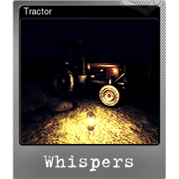 Tractor (Foil Trading Card)