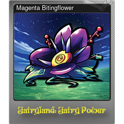 Magenta Bitingflower (Foil)