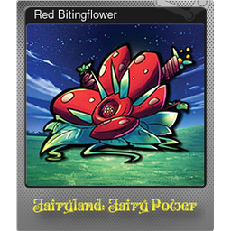 Red Bitingflower (Foil)