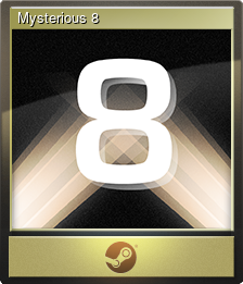 Mysterious Trading Cards - Card 8 of 9 - Mysterious Card 8