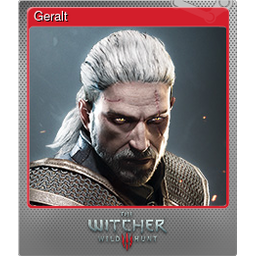 Geralt (Foil Trading Card)