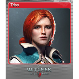 Triss (Foil Trading Card)