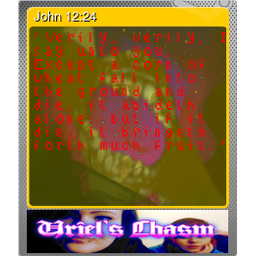 John 12:24 (Foil)