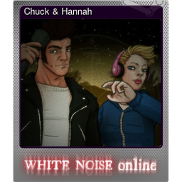 Chuck & Hannah (Foil Trading Card)