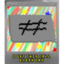 Pound (Foil)