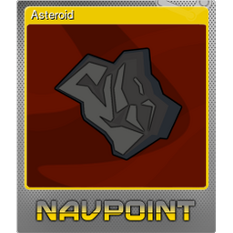 Asteroid (Foil Trading Card)