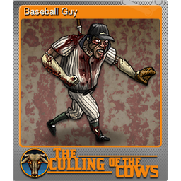 Baseball Guy (Foil Trading Card)