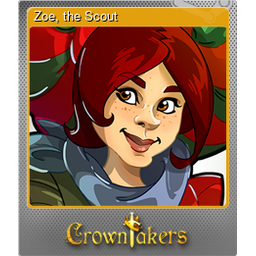 Zoe, the Scout (Foil Trading Card)