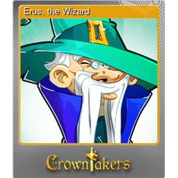 Erus, the Wizard (Foil Trading Card)