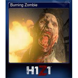 Burning Zombie