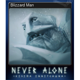 Blizzard Man (Trading Card)