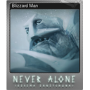 Blizzard Man (Foil Trading Card)