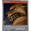 Werewolf (Foil Trading Card)