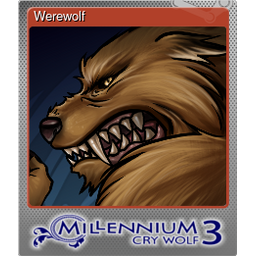 Werewolf (Foil Trading Card)