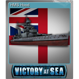 HMS Hood (Foil Trading Card)
