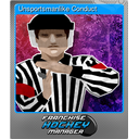 Unsportsmanlike Conduct (Foil)