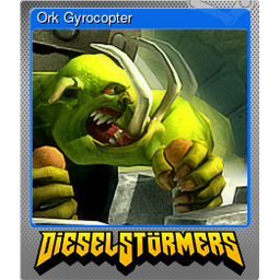 Ork Gyrocopter (Foil)