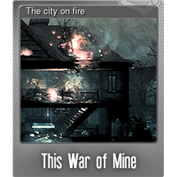 The city on fire (Foil)