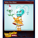 Allie the Alien (Trading Card)