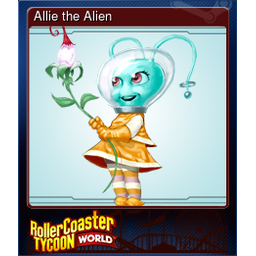 Allie the Alien (Trading Card)