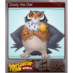 Dusty the Owl (Foil Trading Card)