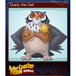 Dusty the Owl (Trading Card)