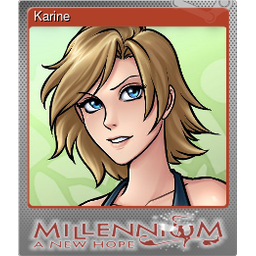 Karine (Foil Trading Card)