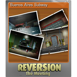 Buenos Aires Subway (Foil Trading Card)