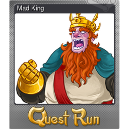 Mad King (Foil Trading Card)