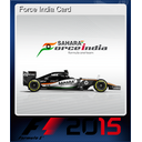 Force India Card
