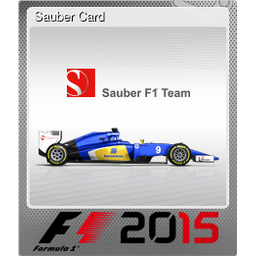 Sauber Card (Foil)