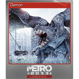 Demon (Foil Trading Card)