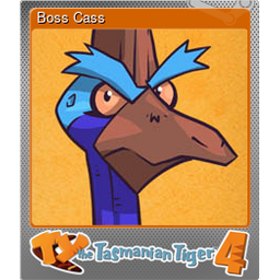 Boss Cass (Foil Trading Card)