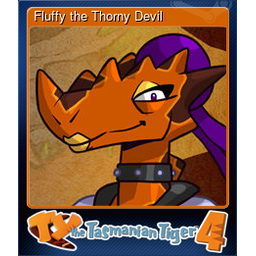Fluffy the Thorny Devil (Trading Card)