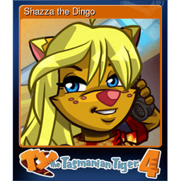 Shazza the Dingo (Trading Card)
